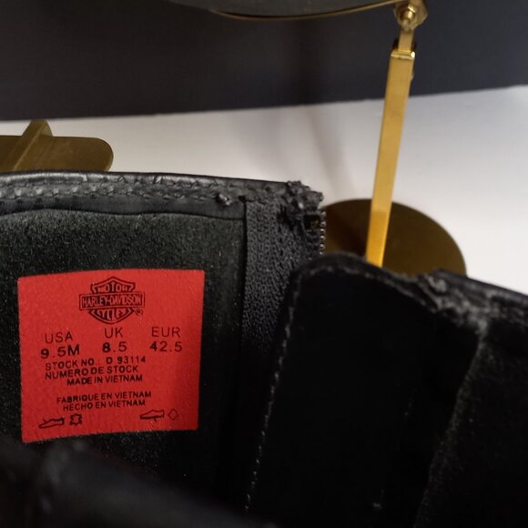 Harley Davidson Women's Size 9.5M Motorcycle Boots - Picture 7 of 8